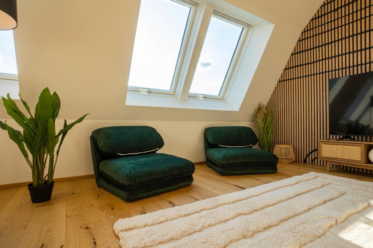 Orestaliving - Penthouse In 2Nd District With View Wien Exterior foto